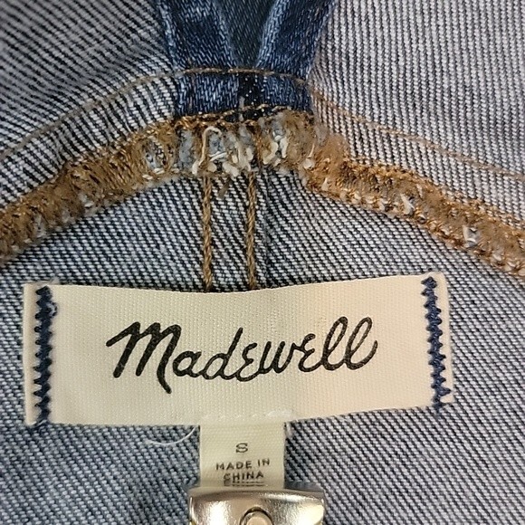 MADEWELL Skinny Overalls Eco Edition size S - Picture 8 of 9
